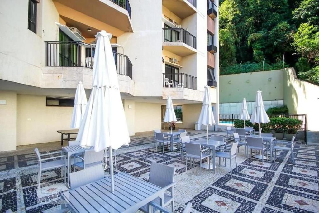 Praia, Piscina, Vista, Shopping, Junto Em Um So Lugar. E Sala Do Perfeito. Apartamento Río de Janeiro